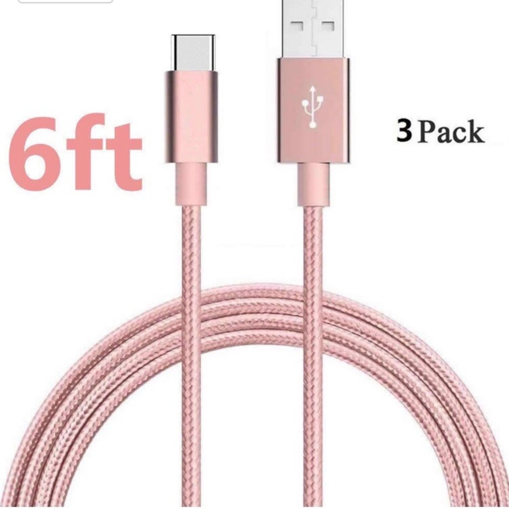USB C Cable, Type C to USB A Charging Cable